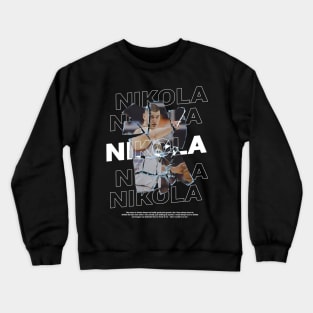 Nikola Jokic Broken Mirror Crewneck Sweatshirt